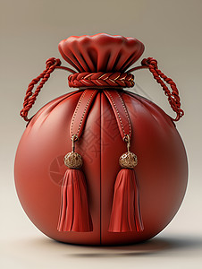 红色幸运福袋背景图片