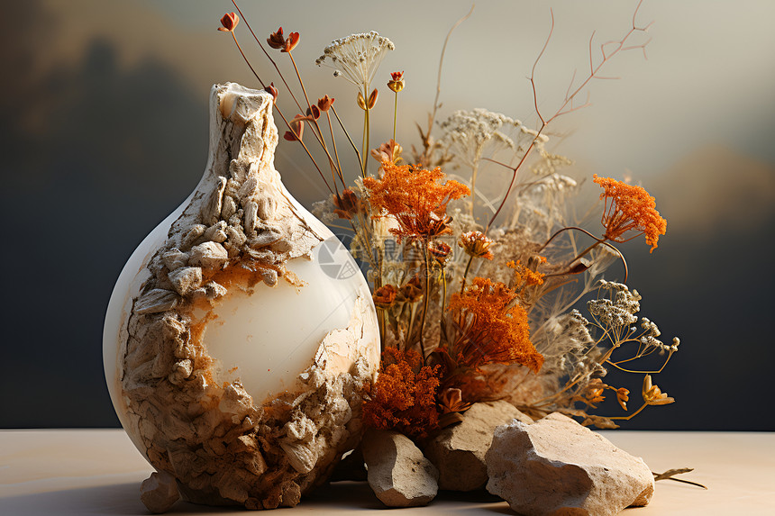 艺术陶瓷花瓶图片