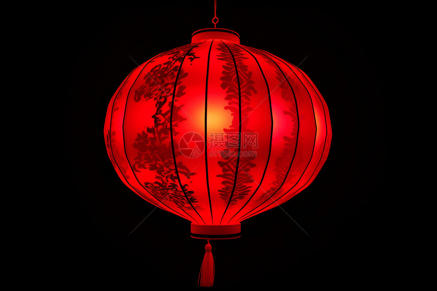 传统节日的红灯笼图片