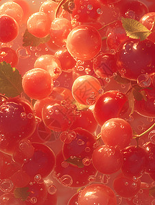 红果上的结晶糖衣高清图片