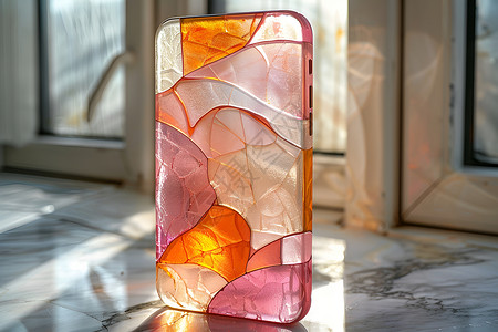 手机透明素材水晶纹理的手机壳设计图片
