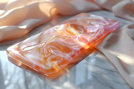 透明手机壳绚丽的纹理手机壳设计图片