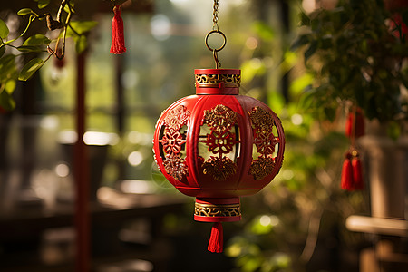 美丽红灯笼精美传统高清图片