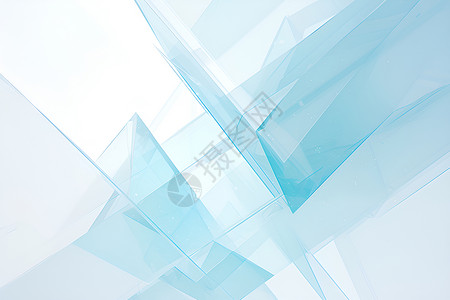 几何玻璃设计的壁纸背景图片