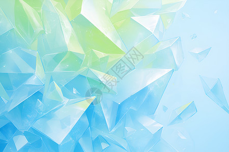 冰晶立方的抽象背景背景图片