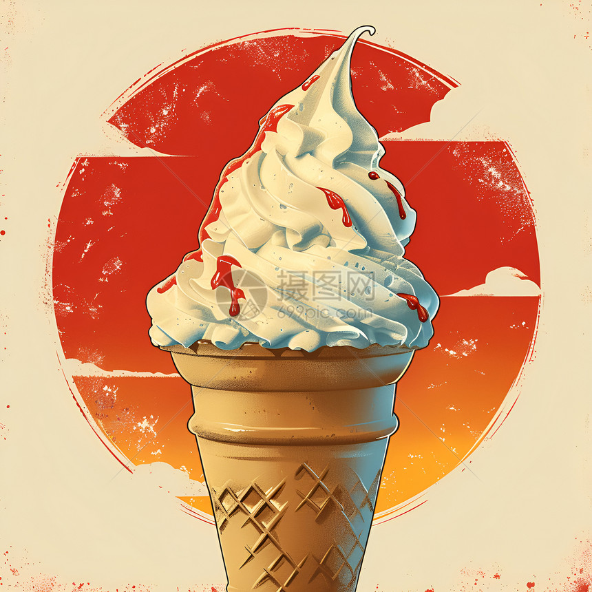 冰淇淋店图标图片
