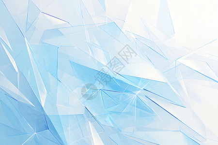 天蓝色水晶背景图片