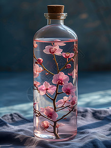 梦幻花瓶背景图片