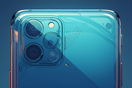 手机壳展示创新精髓透明手机壳插画