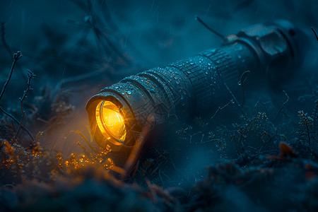 手电筒光束黑暗中的手电筒光线设计图片