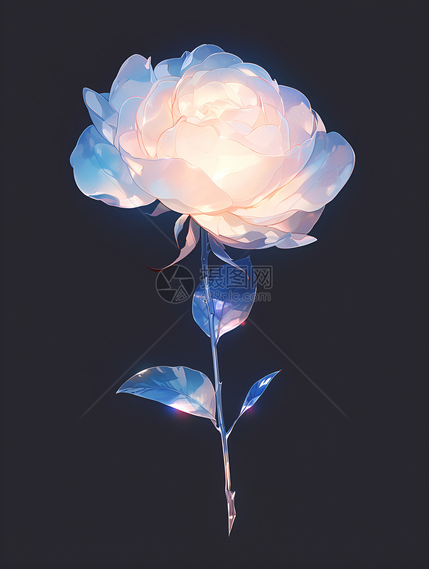 玫瑰花的幻境图片