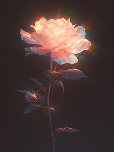 柔美的玫瑰背景图片