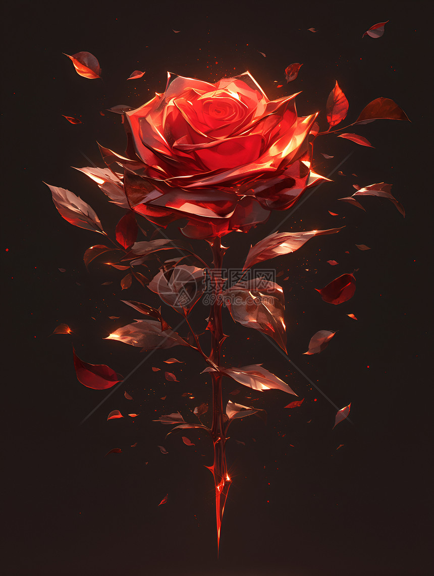玫瑰的浪漫之美图片