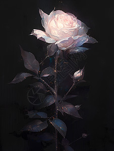 典雅的玫瑰背景图片