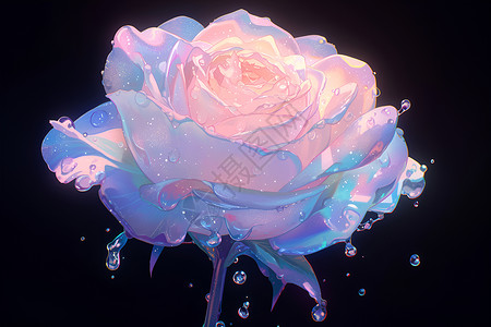 展示的玫瑰花背景图片