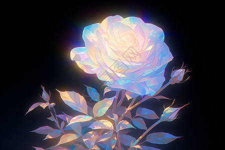 梦幻美丽的玫瑰背景图片