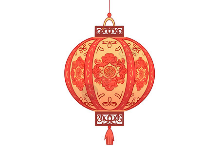 中国传统红灯笼背景图片