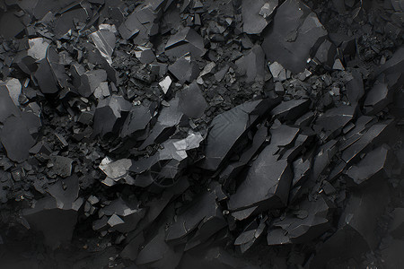 黑色岩石设计的艺术黑石插画插画