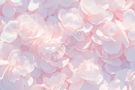 浪漫粉色花瓣背景图片
