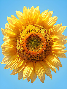 盛开的太阳花背景图片