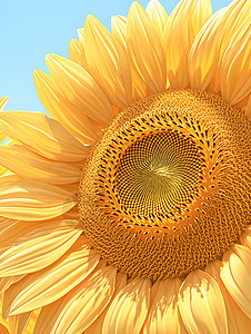 金色的太阳花背景图片