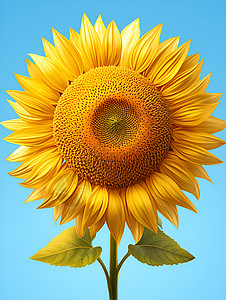 夏日中的太阳花背景图片