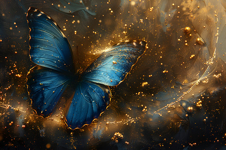 翩翩起舞的蝴蝶背景图片