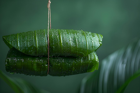 粽子线悬挂的粽子背景