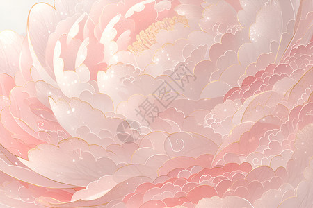粉色的花卉植物背景图片