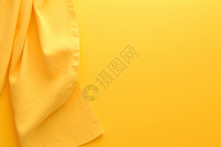 黄色的布料背景图片