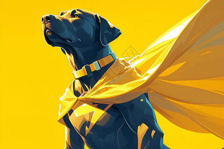 超级狗狗准备拯救世界背景图片