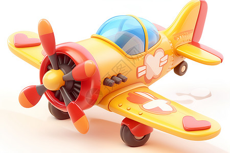 玩具飞机背景图片