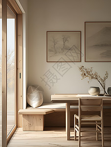 画框素材室内木质家具背景