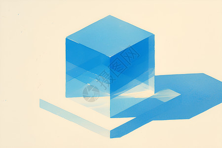 立方体结构背景图片