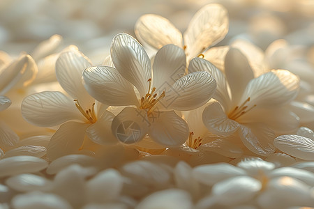 细碎的白花花卉细碎的高清图片