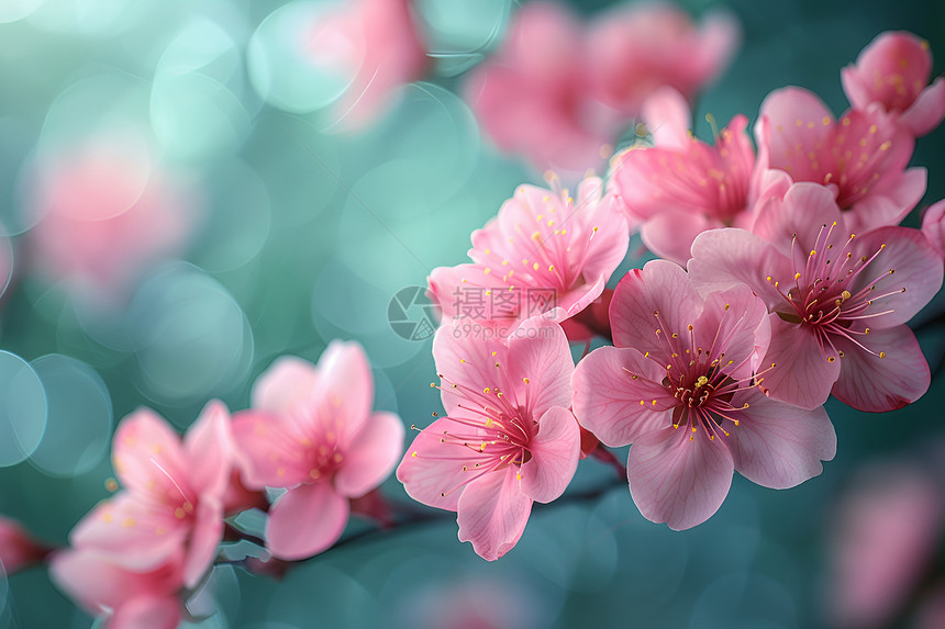 春日绽放的樱花图片