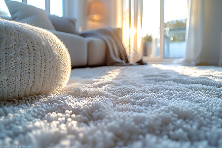 厚厚软软的地毯设计图片