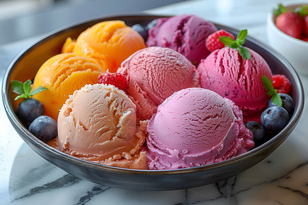 甜点世界美味的冰淇淋世界背景