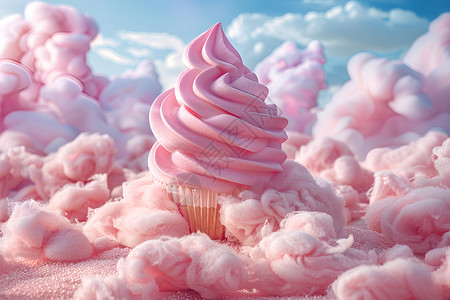 艺术蛋糕美味的冰淇淋蛋糕设计图片