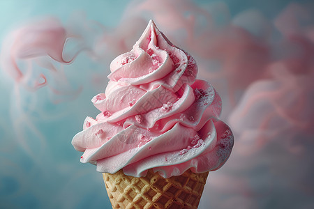 美味可口的冰淇淋高清图片