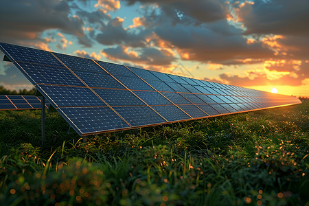 新能源太阳能背景图片