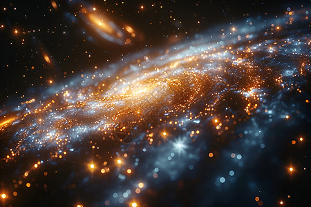 星体银河系背景图片