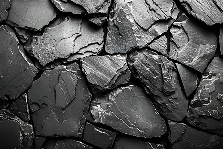 裂开的岩石黑色裂缝高清图片