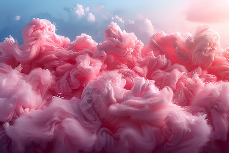 美梦幻素材绚丽的棉花糖之美设计图片
