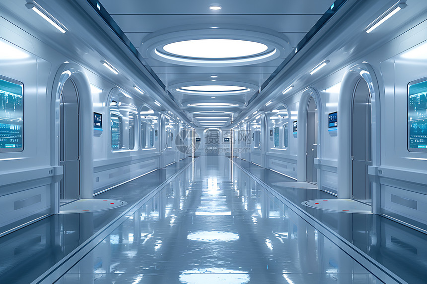 未来的医疗医院图片
