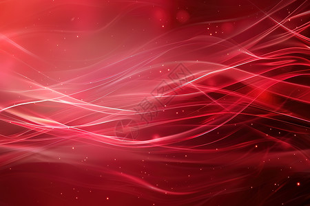 梦幻红色璀璨奇观的线条设计图片