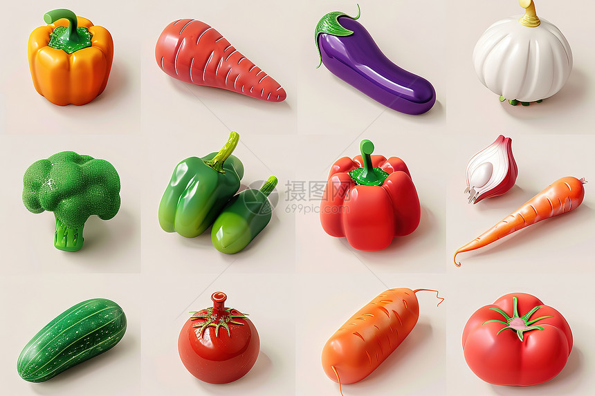 多种蔬菜图片
