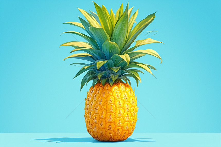 健康的水果菠萝图片