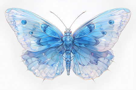 各种美丽的蝴蝶美丽梦幻的蝴蝶插画