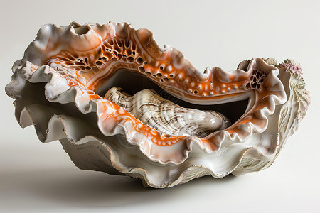 贝壳设计素材神秘的贝壳背景
